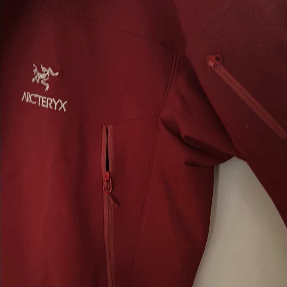 Arc'teryx Red Performance Jacket Lightweight Tech… - image 4